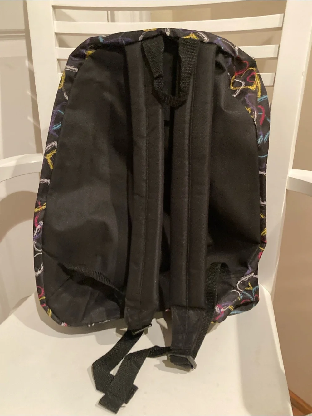 Kids' Black Heart Print Backpack